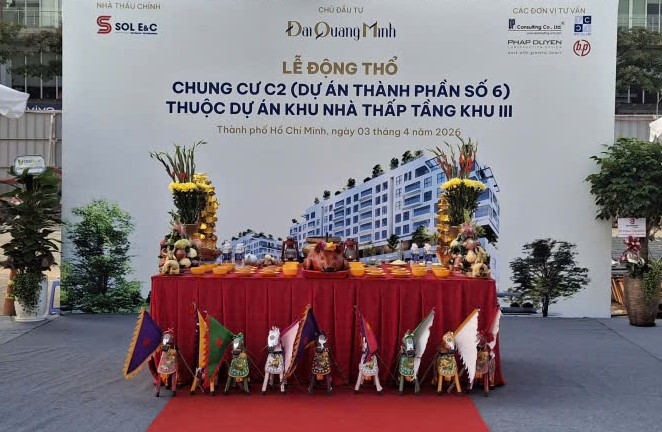 Groundbreaking Ceremony for Block C.II Apartment Building